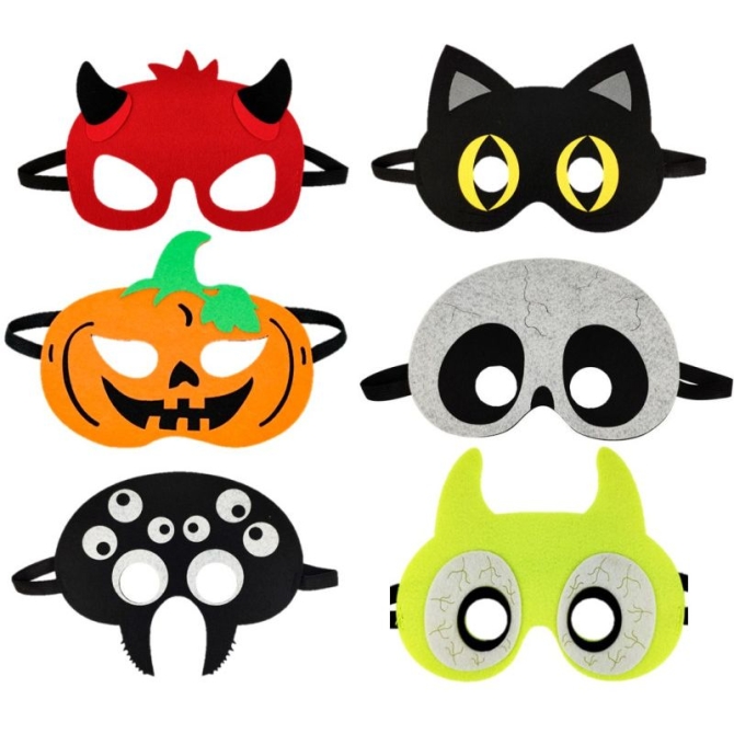 Masque Feutrine Halloween 