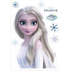 Silhouette Elsa Reine des Neiges 2 - Azyme. n1