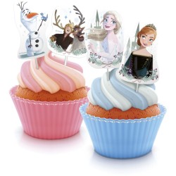 30 Cake Toppers Frozen. n2