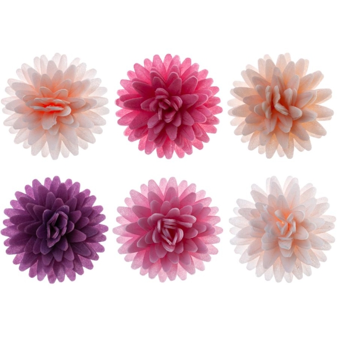 Assortiments de 12 Pompons  4, 5 cm - Azyme 