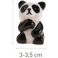 1 Fve pour Galette des Rois Panda (3-3, 5 cm) - En Cramique. n1