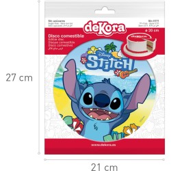 Disque Stitch  20 cm - Comestible. n1