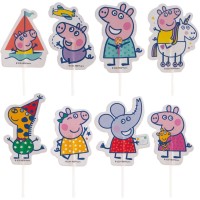 16 Cake Toppers Peppa Pig