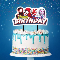 Cake Toppers en Papier 17, 5 cm - Spidey. n2