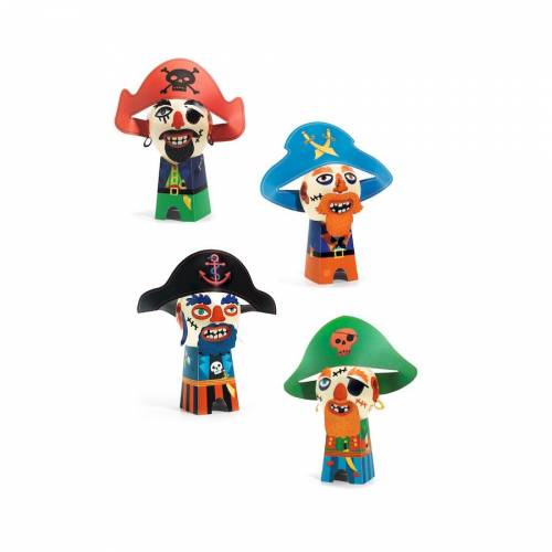 Kit 4 Ballons Diy Pirates Rigolos Pour L Anniversaire De Votre Enfant Annikids