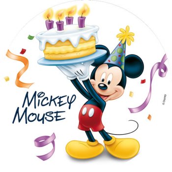 Mickey Mouse Anniversaire