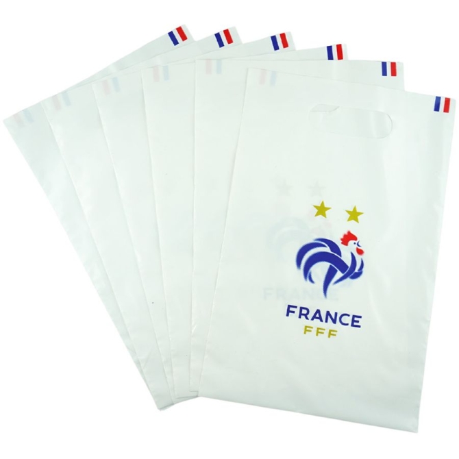 6 Pochettes Cadeaux Foot FFF 