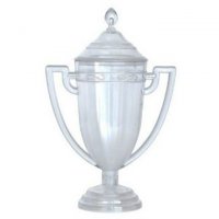 2 Boites Trophes  garnir (12 cm) - Plastique Crystal