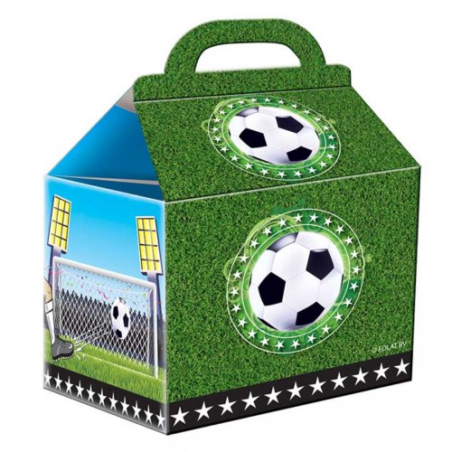 4 Boîtes cadeaux Stade de foot pour l'anniversaire de votre enfant