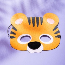 Masque Tigre - Feutrine. n2