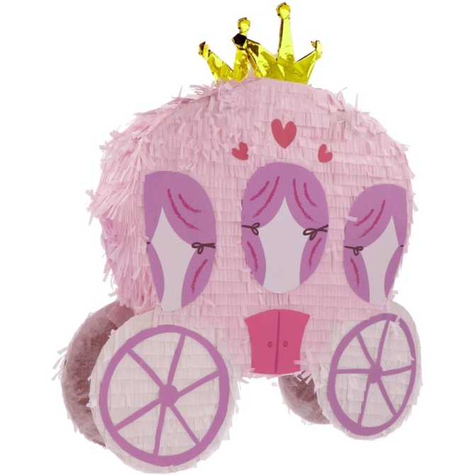 Pinata Carrosse de Princesse 50 cm 