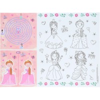 6 Sets de Table Activits - Pretty Princess