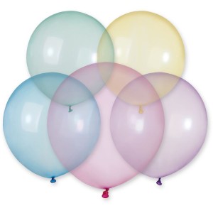 5 Ballons Joyeux Anniversaire Multicolore Ø33cm pour l