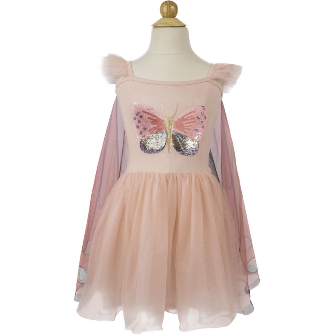 Dguisement Papillon Rose  Paillettes - Taille 3-4 ans 