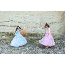 Dguisement de Princesse en Velours Bleu. n6