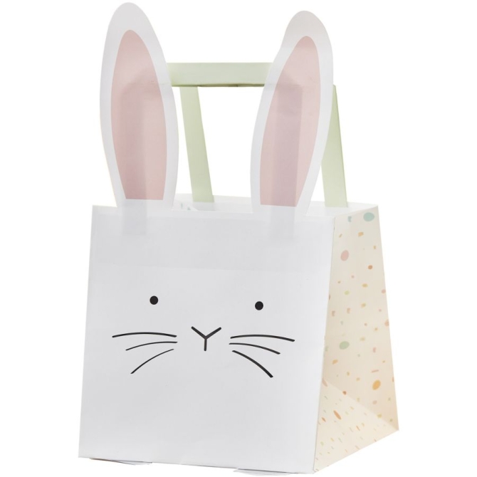 5 Sacs Cadeaux Lapin de Pques 