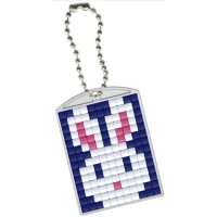 Pixel Kit Cratif Porte-cl - Lapin