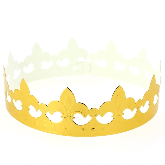 1 Couronne des Rois  16 cm - Or 