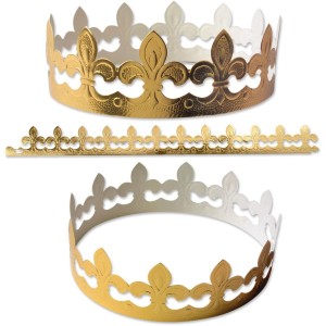 1 Couronne des Rois  16 cm - Or