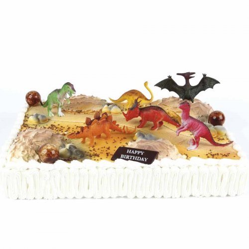 Kit De Decoration Gateau Dinosaures Pour L Anniversaire De Votre Enfant Annikids