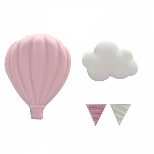 Kit Montgolfiere Decors Gateaux Annikids