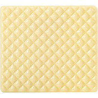 2 Embouts de Bche Relief 9 cm - Chocolat Blanc