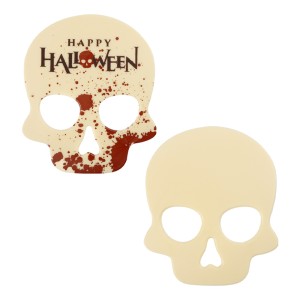 1 Grand Crne Happy Halloween (13,5 cm) - Chocolat Blanc