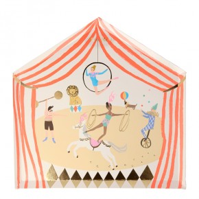 Les Assiettes D Anniversaire Deco De Table Clowns Cirque Fete Foraine Annikids