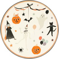 8 Assiettes Halloween