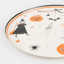 8 Assiettes Halloween. n1