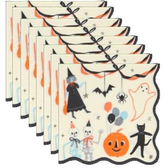 16 Serviettes Halloween 