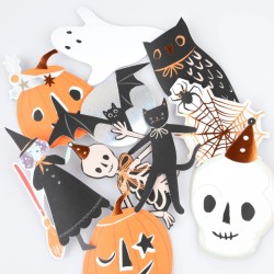 25 Autocollants Prdcoups Motifs Halloween. n2