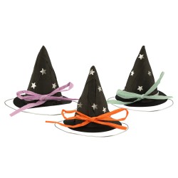 Assortiment de 3 Chapeaux de Sorcire Surprise. n1