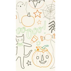 Nappe d Activits d Halloween. n2