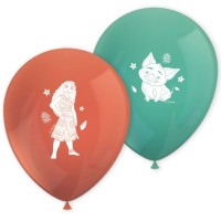 Contient : 1 x 8 Ballons Vaiana 2