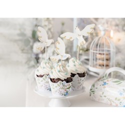 6 Pics Cake Toppers Colombe. n1