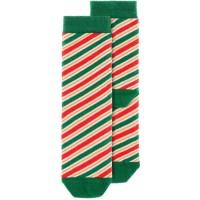 Chaussettes de Nol Motif Rayures - Taille 27-30