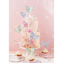 9 Pics Cake Toppers Papillon. n2