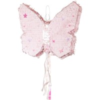 Pinata Pliable Papillon Rose