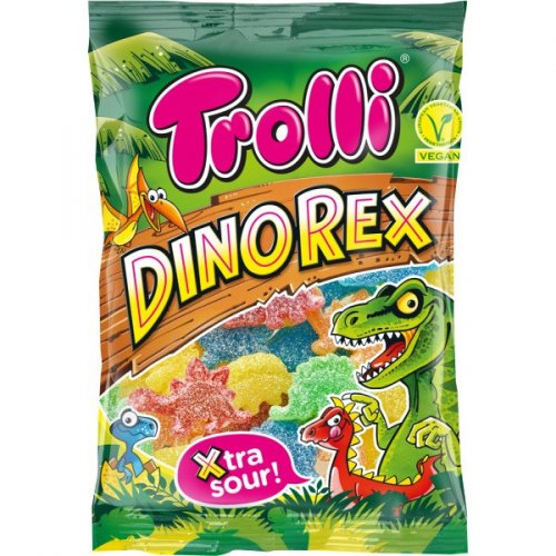 Sachet Dino Rex Vegan 100g Pour L Anniversaire De Votre Enfant Annikids