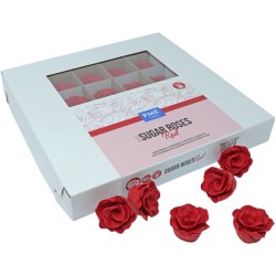 1 Rose Rouge (4cm) - Sucre. n2