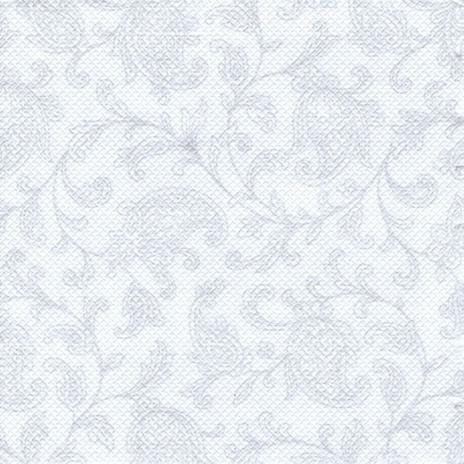 20 Petites Serviettes Royal Collection Ornaments - Blanc 