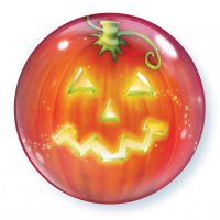 Bubble Ballon  plat Halloween Citrouille