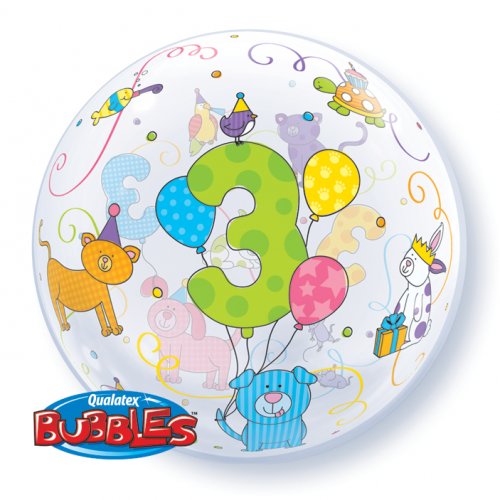 Bubble Ballon Gonfle A L Helium 3 Ans Pour L Anniversaire De Votre Enfant Annikids