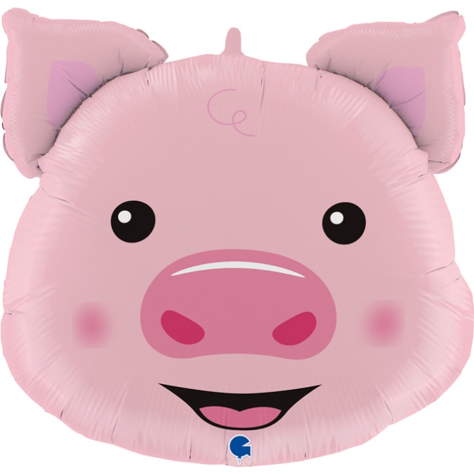 Ballon Gant Tte de Cochon - 76 cm 