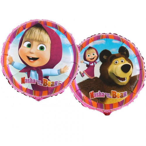 Ballon A Plat Masha Et Michka Pour L Anniversaire De Votre Enfant Annikids