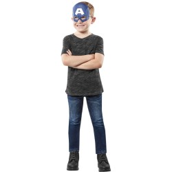 Masque Shallow Captain America - En plastique. n1