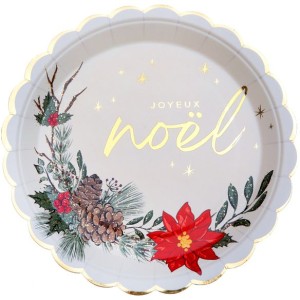 10 Assiettes Nol Sous Bois