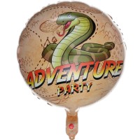 Ballon Aluminium Hlium Aventurier -  45 cm