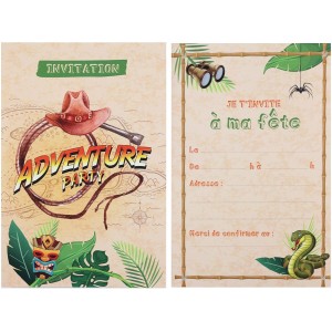 6 Invitations Aventurier